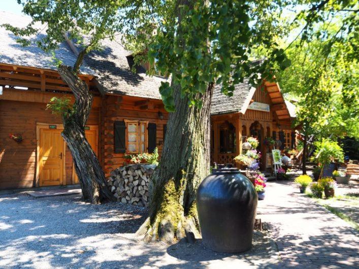 ホテル Oberza Pod Zlotym Prosiakiem Nieborów エクステリア 写真